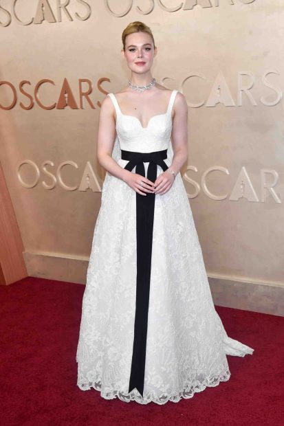 Elle Fanning, Premios Oscar, alfombra roja