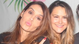 Susana Saborido junto a su hermana Carmen. (FOTO: REDES SOCIALES)