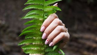 manicura rosa