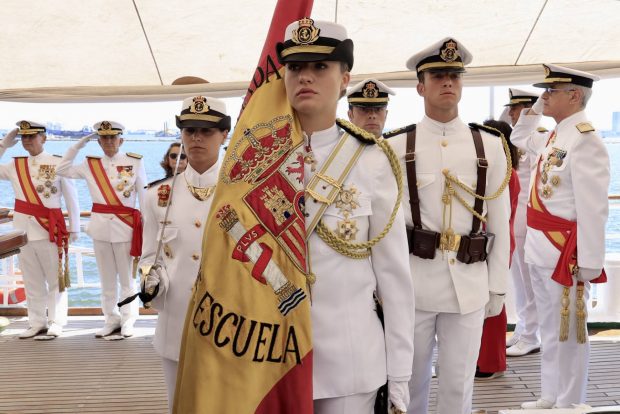 La princesa Leonor en Montevideo. (Foto: Gtres)