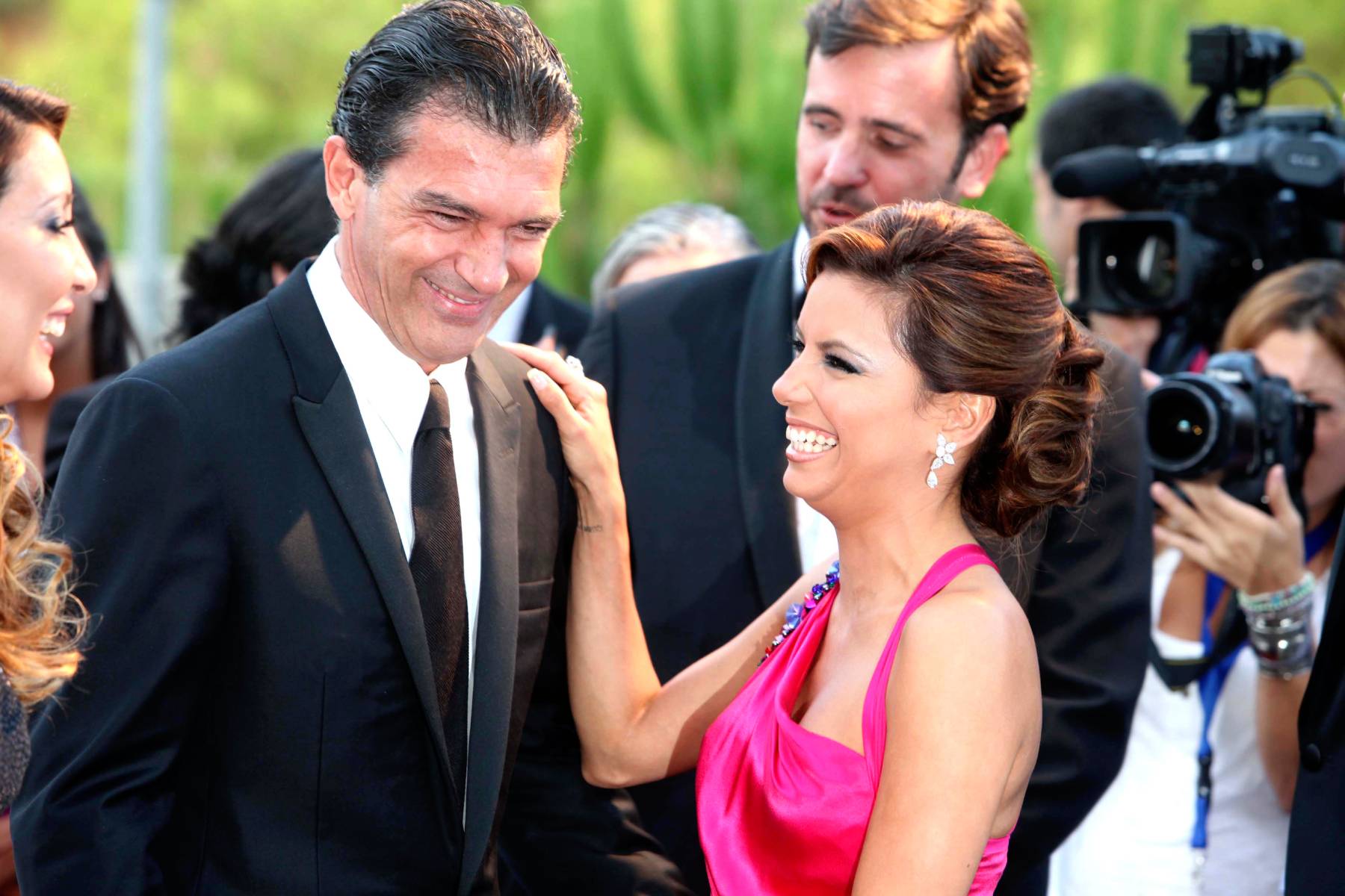 Antonio Banderas, Eva Longoria, Antonio Banderas y Eva Longoria