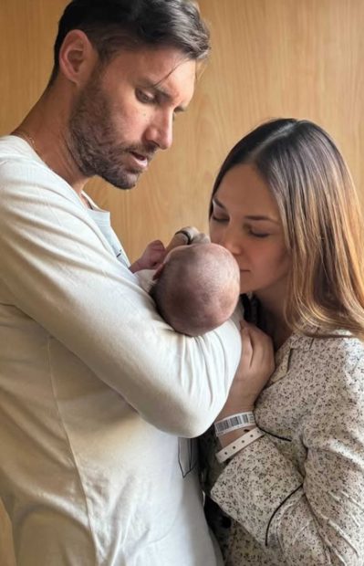 Helen Lindes y Rudy Fernández con su bebé. (Foto:Instagram)