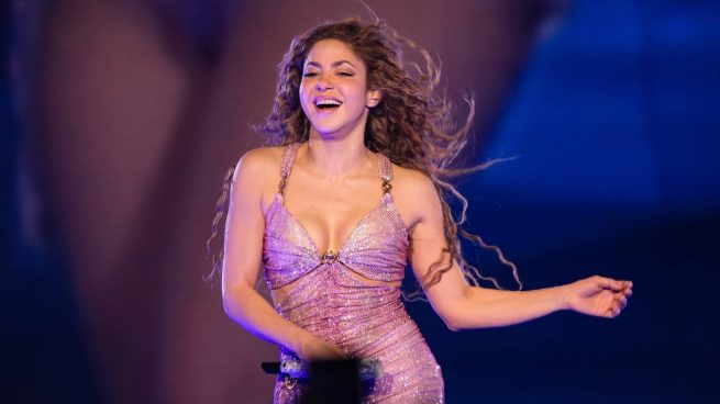 Shakira bailando durante uno de sus conciertos. (Foto: Gtres)