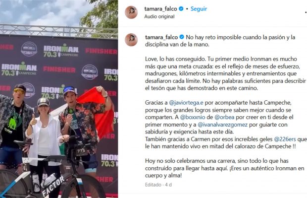 Tamara Falcó e Íñigo Onieva. (Foto:Instagram)