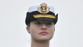 La princesa Leonor en Valparaíso