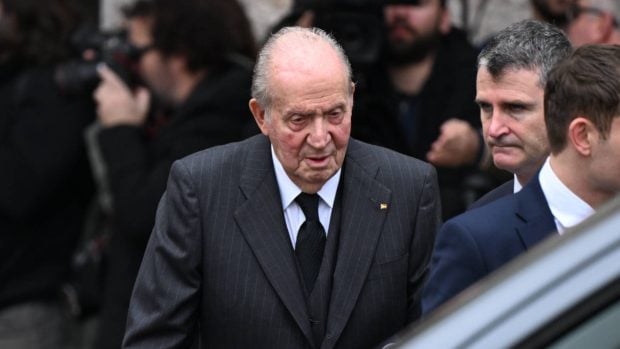 El Rey Juan Carlos I en Lisboa. (Foto: Gtres)