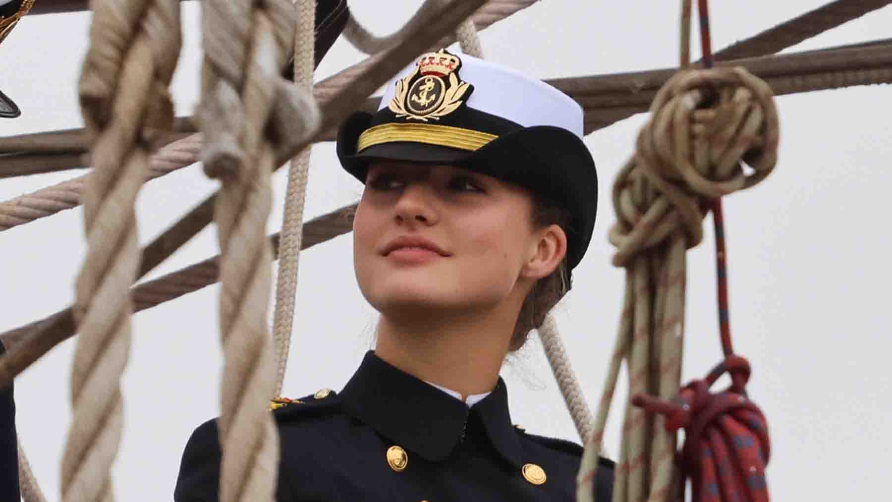 El impacto de la princesa Leonor en la imagen internacional del Juan Sebastián Elcano