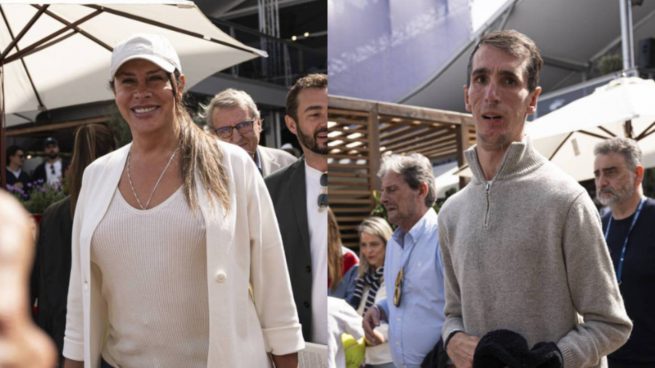 Karla Sofía Gascón y Álex Roca en el Torneo Conde de Godó. (Foto: Gtres)