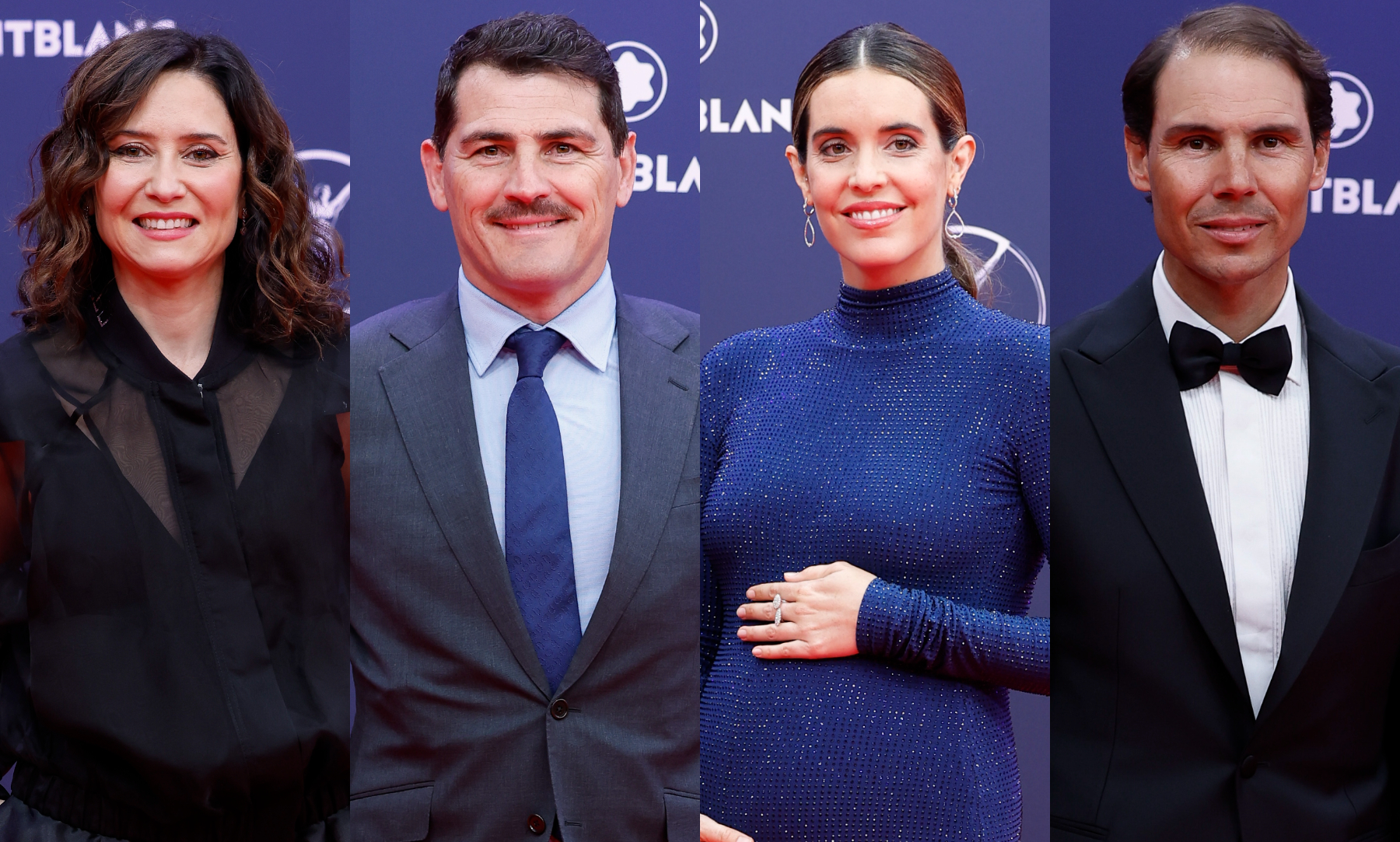 Del bigote de Casillas al posado premamá de Ona Carbonell: la alfombra roja de los premios Laureus