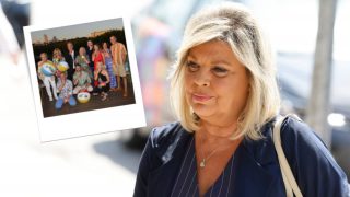 Terelu Campos y elenco de ‘Ni que fuéramos’. (Foto: Gtres)