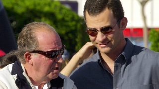 Felipe VI junto a Juan Carlos I. (FOTO: GTRES)