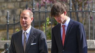 James de Wessex con su padre. (Foto: Gtres)