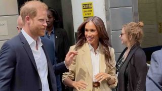Meghan Markle y el príncipe Harry juntos. (Foto: Gtres)