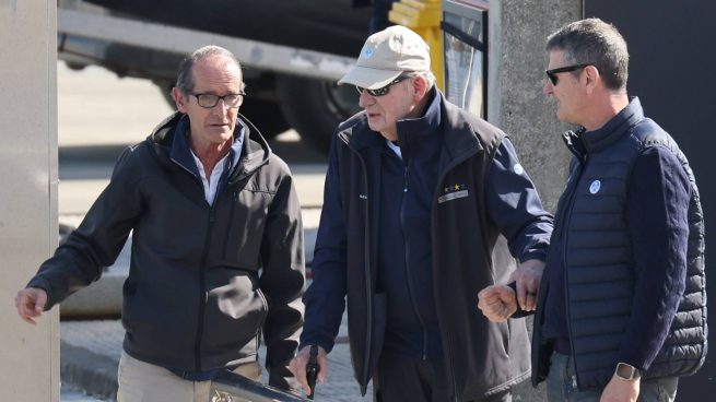 Juan Carlos I en Sangenjo. (Foto: Gtres)