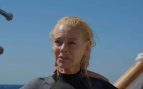 Belén Rueda durante su aventura con Jesús Calleja. (Foto: Cuatro)