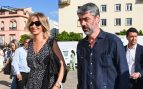 Susanna Griso y Luis Enríquez en La Maestranza de Sevilla. (Foto: Gtres)