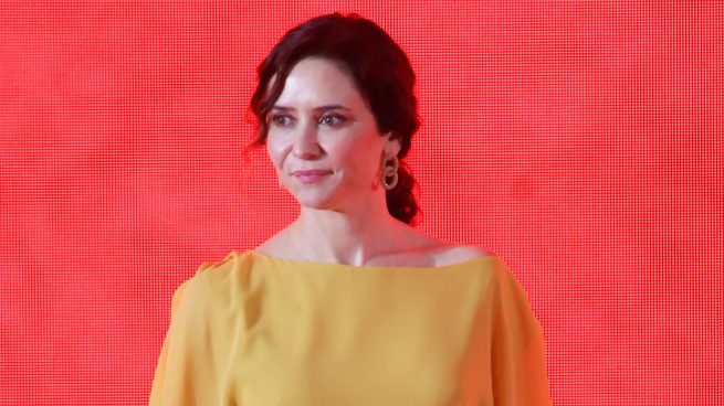Isabel Díaz Ayuso en los actos del 2 de mayo en Madrid. (Foto: Redes Sociales)