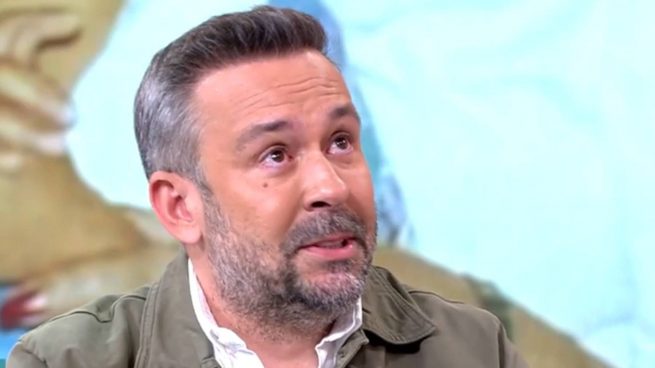 Kike Calleja emocionado. (Foto: Telecinco)