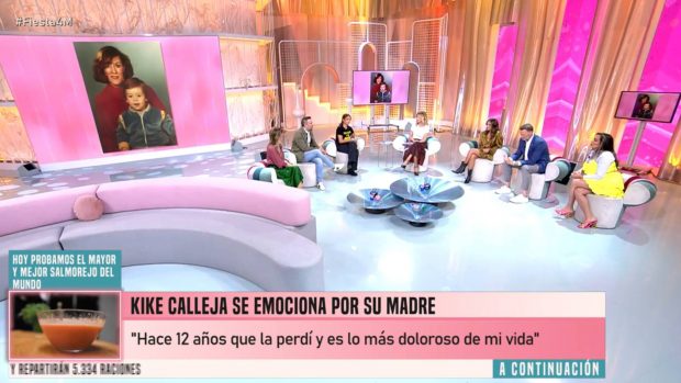 Colaboradores en el programa 'Fiesta'. (Foto: Telecinco)