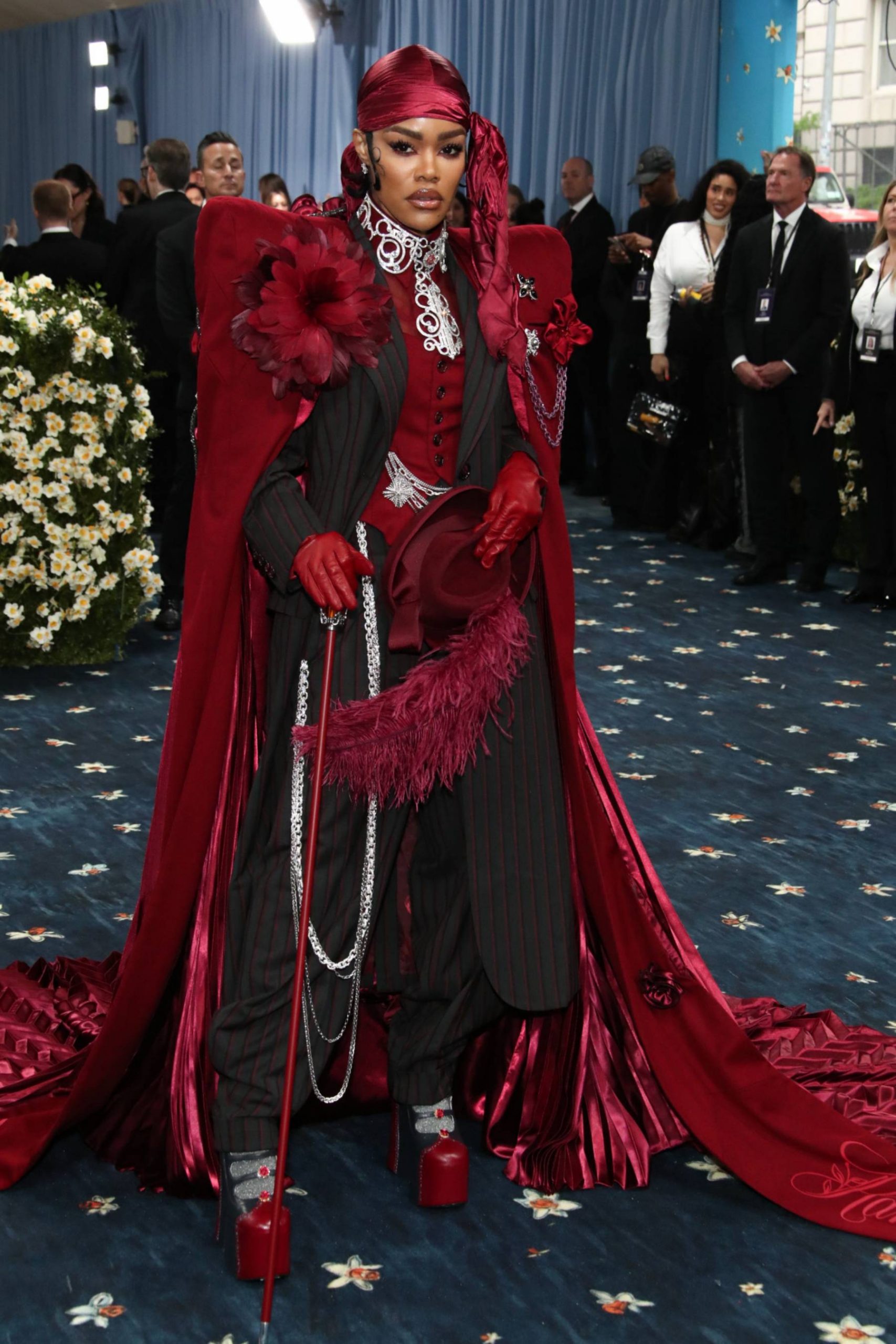 Teyana Taylor en la MET Gala 2025. (Foto: Gtres)