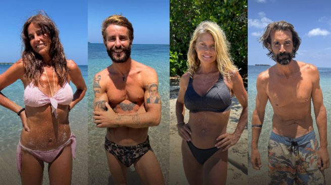 Cambio físico de los Supervivientes. (Fotos: Telecinco)