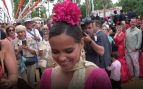 Gloria Camila en la Feria de Abril de Sevilla. (Foto: Gtres)