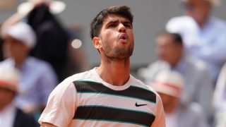 Carlos Alcaraz en Ronald Garros. (Foto: Gtres)