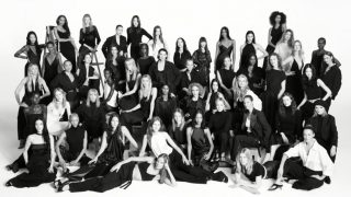 Las 50 modelos icónicas que han posado para celebrar los 50 años de la primera tienda física de Zara. (FOTO: CORTESÍA DE INDITEX)