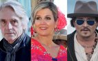 Jeremy Irons, Máxima de Holanda, Johnny Depp