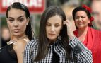 Georgina Rodríguez, la Reina Letizia y María del Monte. (Foto: Gtres)