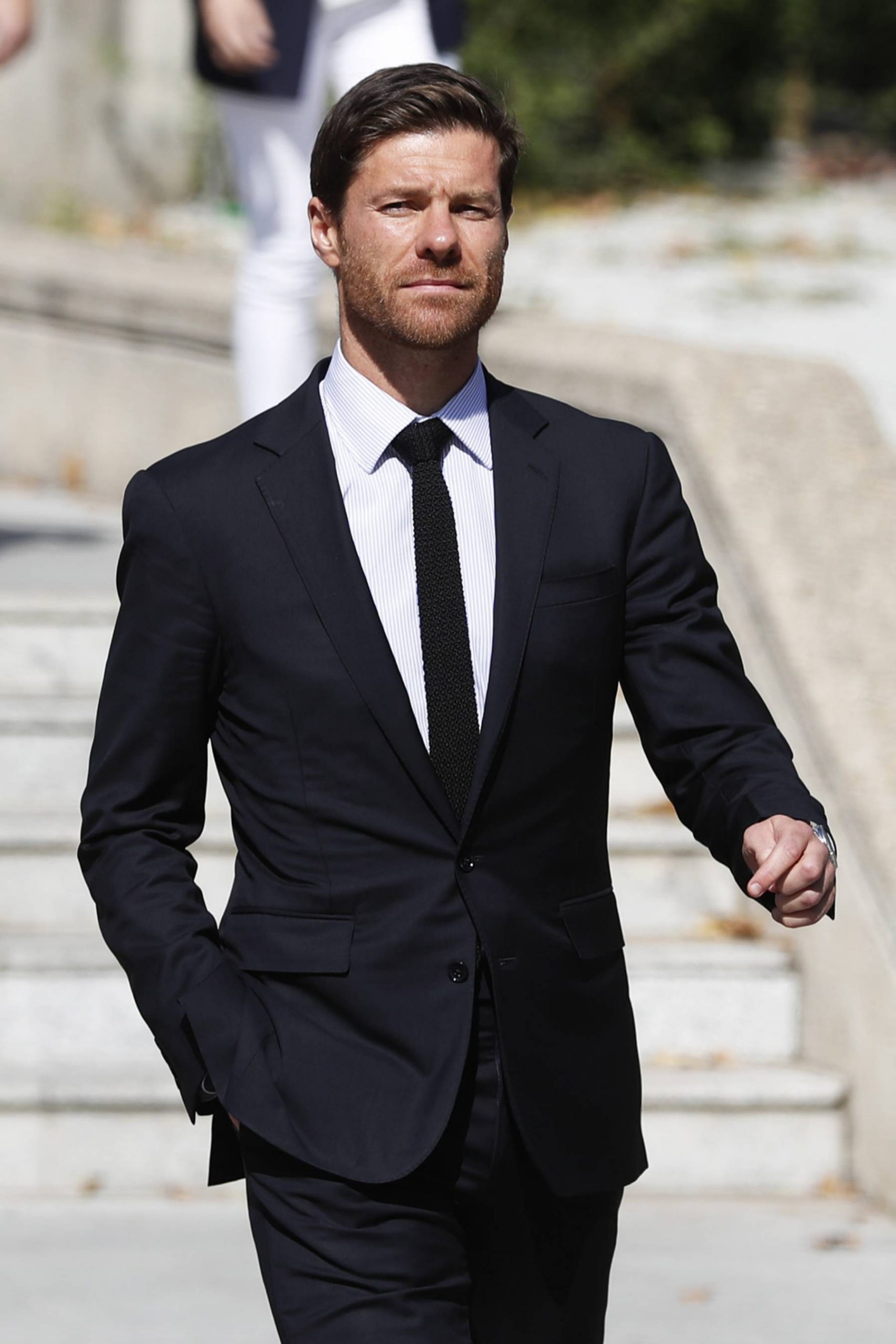 Xabi Alonso en Madrid. (Foto: Gtres)
