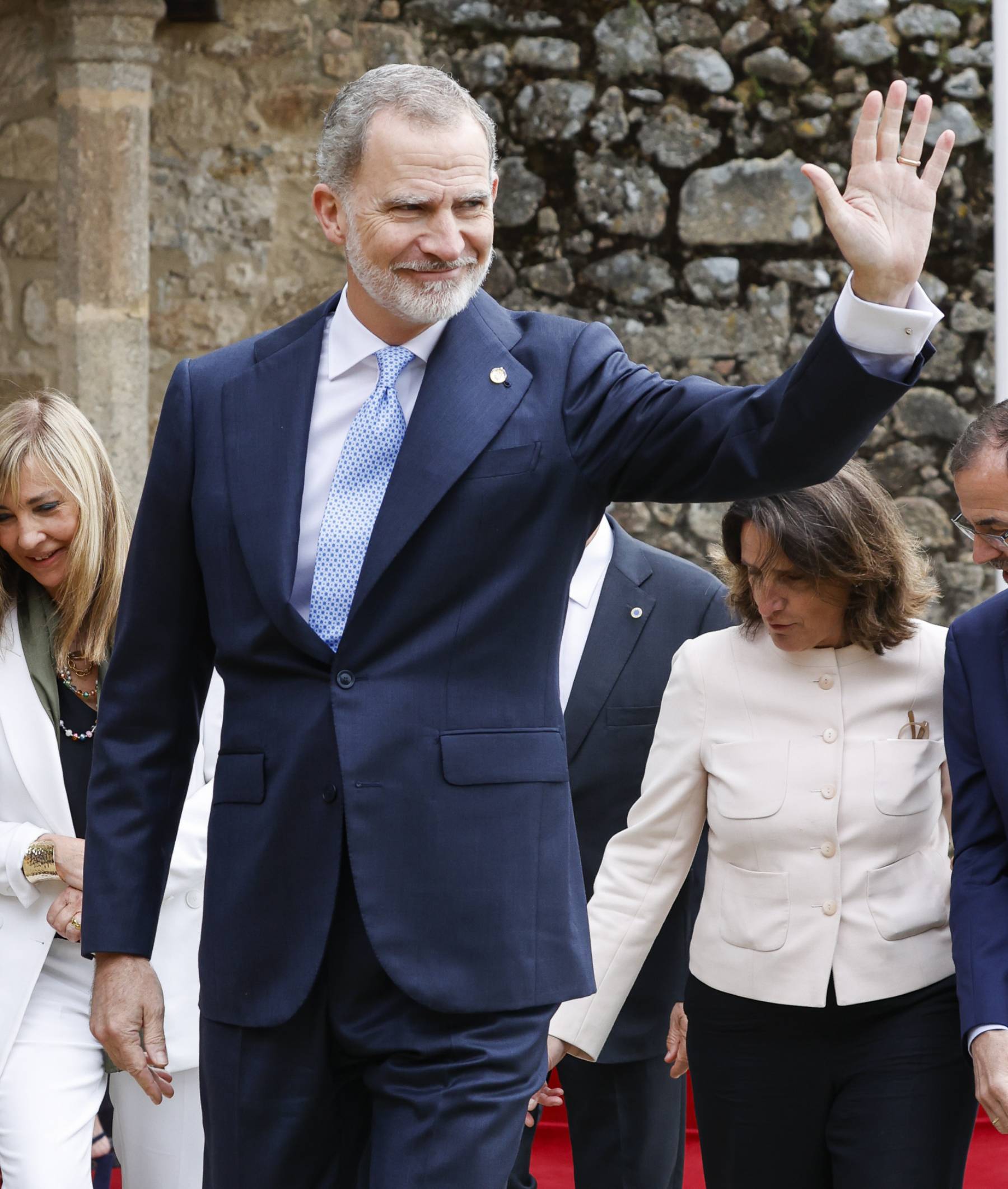 El Rey Felipe en un acto oficial. (Foto: Gtres)