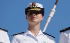 La princesa Leonor a bordo de Elcano. (Foto: Gtres)