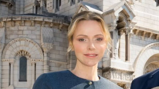 La princesa Charlene de Mónaco en la comunión de sus hijos. (Foto: Instagram)