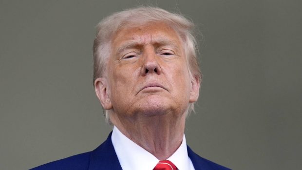 Donald Trump en un acto oficial. (Foto: Gtres)
