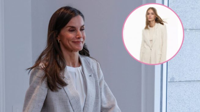 blazer, traje lefties, traje reina letizia, letizia lino