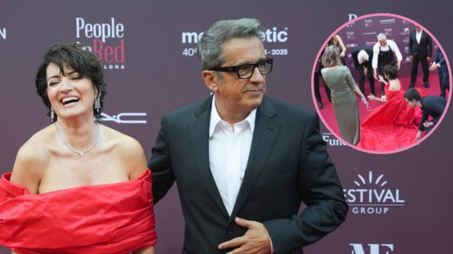 Silvia Abril, People in Red, alfombra roja