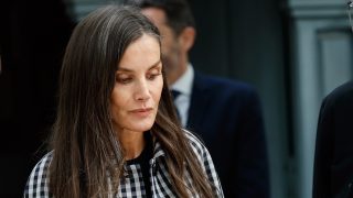 La Reina Letizia en Madrid. (Foto: Gtres)