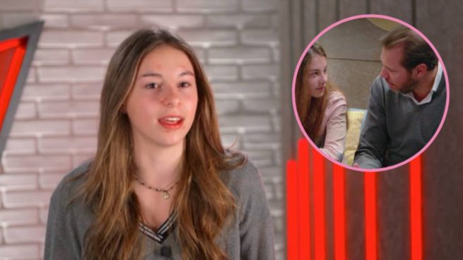 Carmen Puente, hija de Óscar Puente, en 'La voz Kids 2021'. (Foto: Antena 3)