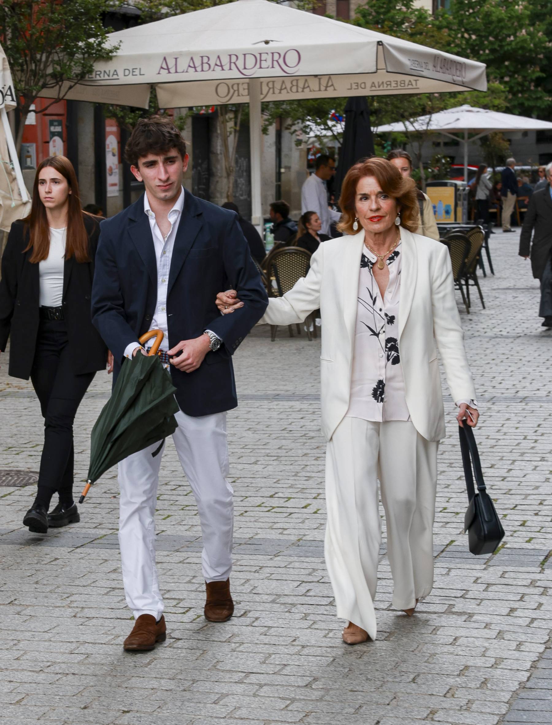 Ana Botella en el Teatro Real de Madrid. (Foto: Gtres)
