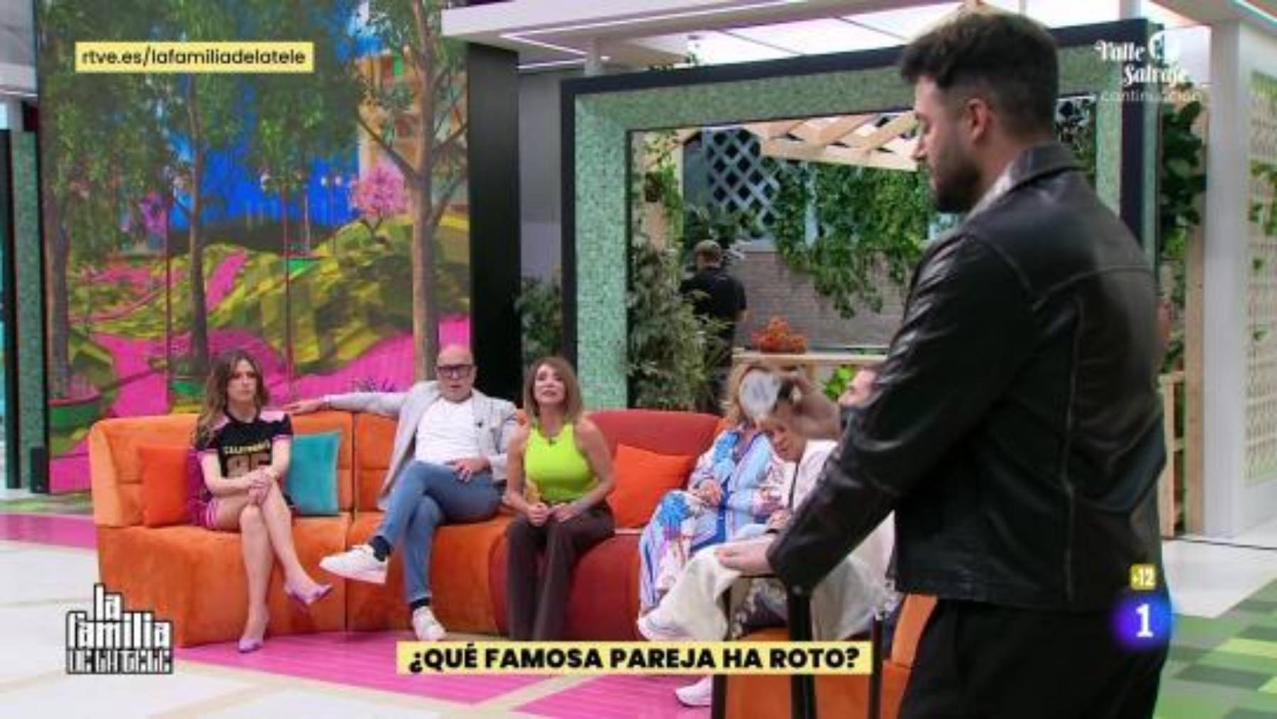Javier de Hoyos en 'La familia de la tele'. (Foto: RTVE)