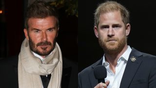 De izquierda a derecha. David Beckham y el príncipe Harry. (FOTOS: GTRES)