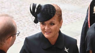 Sarah Ferguson en el funeral de Isabel II. (Foto: Gtres)