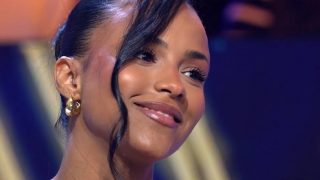 Jeimy Báez en el plató de ‘¡De viernes!’. (Foto: Telecinco)