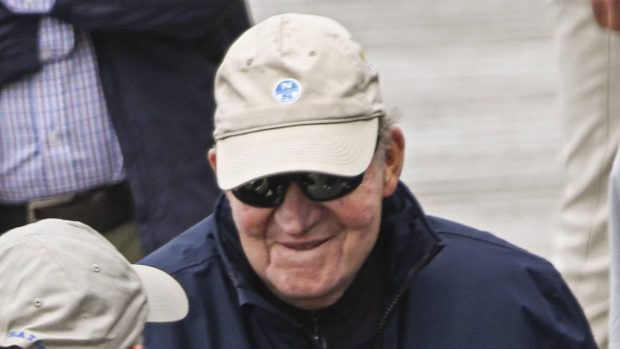 Juan Carlos I en Sangenjo. (Foto: Gtres)