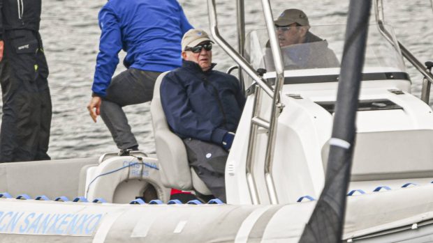 Juan Carlos I en Sangenjo. (Foto: Gtres)
