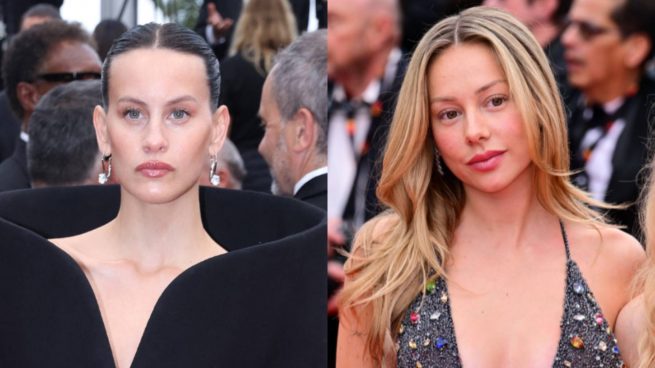Milena Smit y Ester Expósito en el Festival de Cannes. (Foto: Gtres)