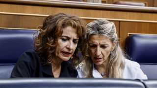 María Jesús Montero con Yolanda Díaz. (Foto: Gtres)