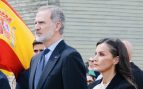 Los Reyes Felipe y Letizia en un acto oficial. (Foto: Gtres)