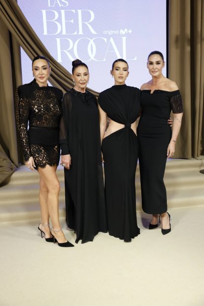 'Las Berrocal', en el estreno de su documental en Madrid. (Foto: Gtres)
